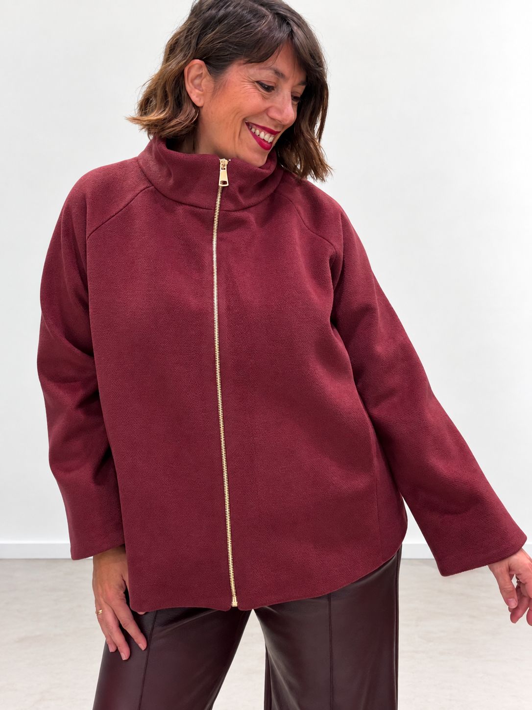 Giacca cappottella BORDEAUX