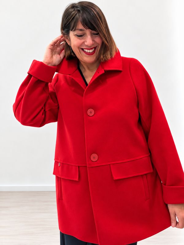 Caban Sophia Rosso