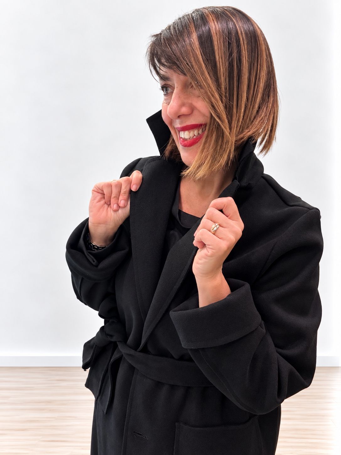 Cappotto vestaglia Black