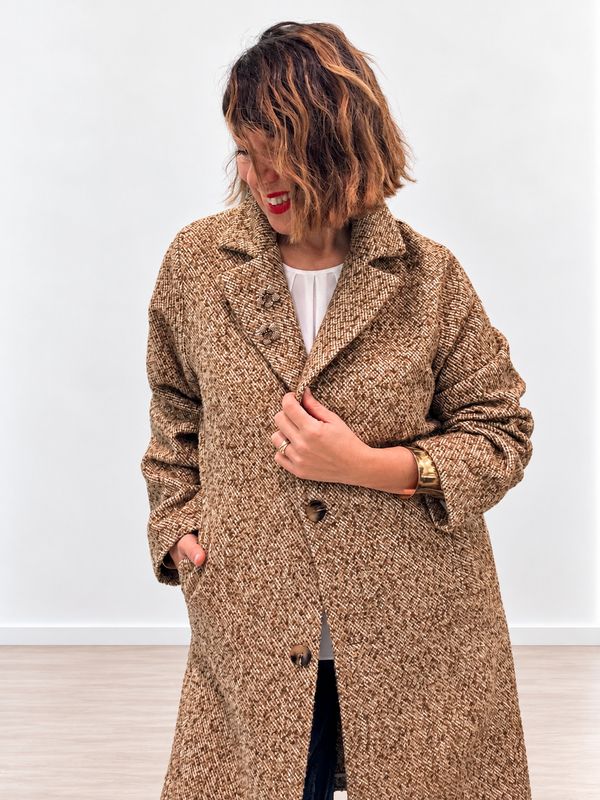 Tweed Bouclè Coat