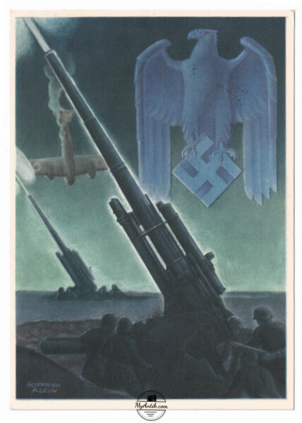 RARE Original Propaganda Postcard 1938 Germany Third Reich
