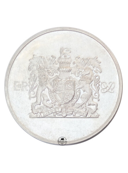 RARE Queen Elizabeth II and Prince Philip Anniversary Silver Medal 1947 - 1972
