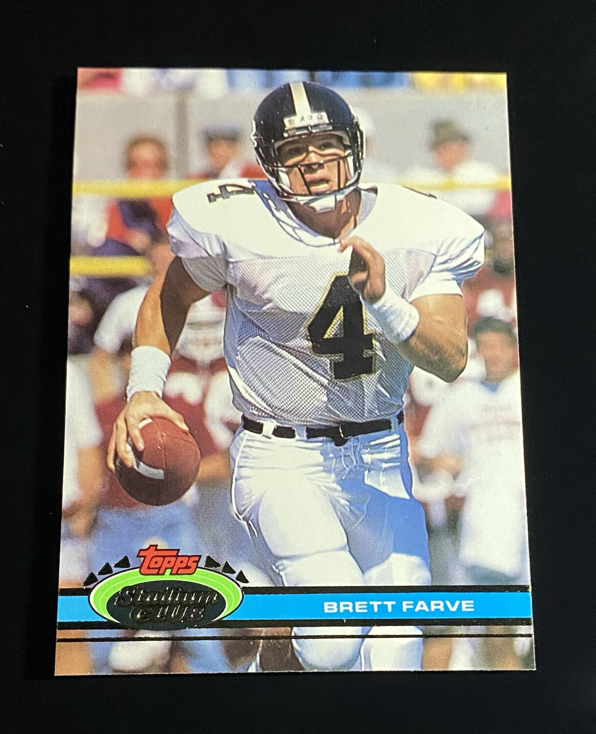 Brett Favre 1991 Topps Stadium Club Rookie Card