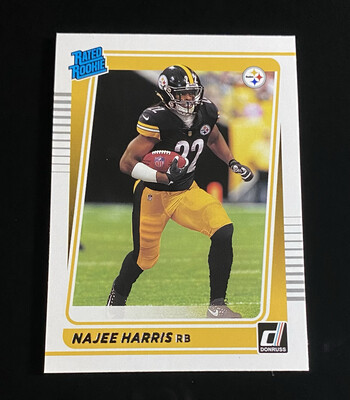 Najee Harris 2021 Donruss Rookie