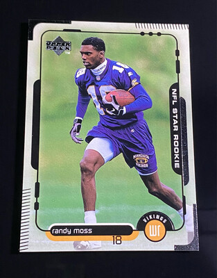 Randy Moss 1998 Upper Deck Rookie