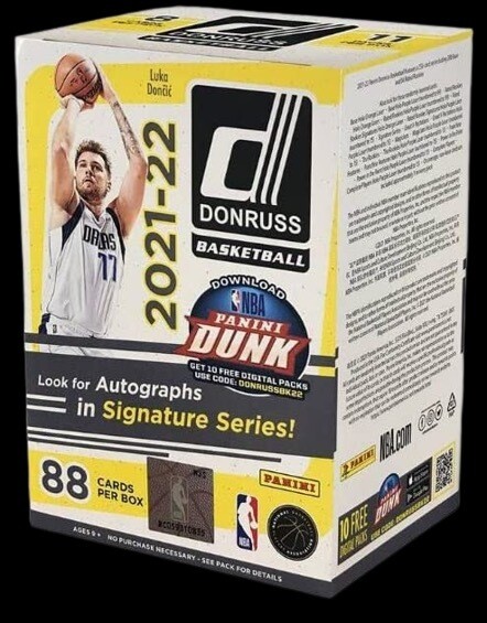 2021 Panini Donruss NBA Basketball Blaster Box