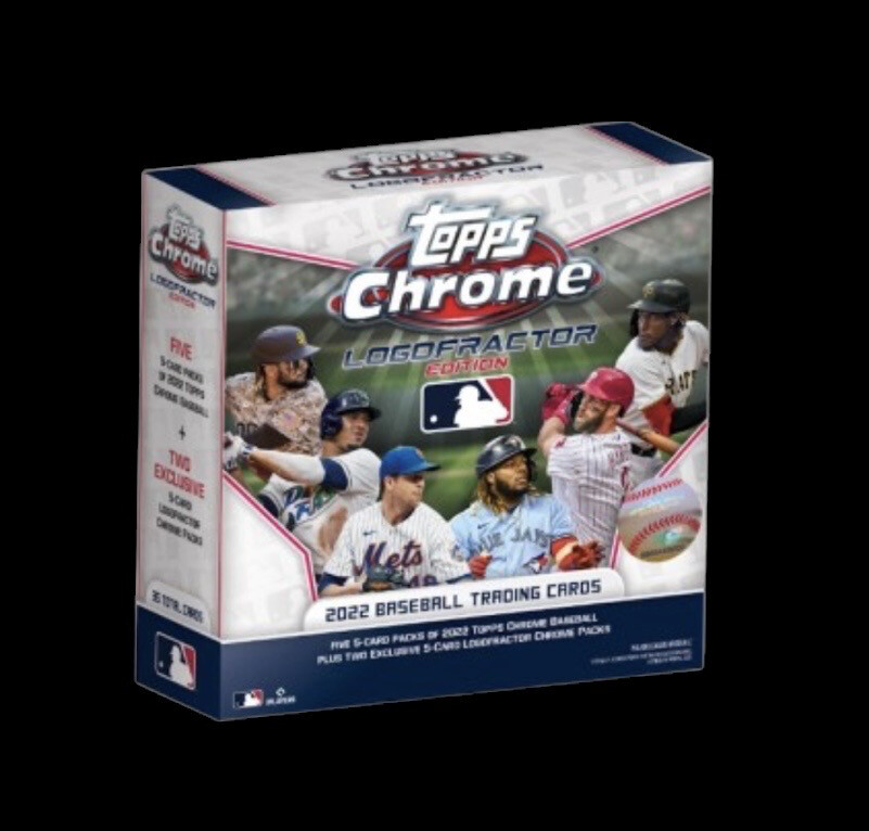 2022 Topps Chrome Logofractor Baseball Box