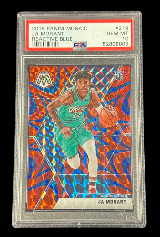 Ja Morant 2019 Mosaic Reactive Blue - PSA 10