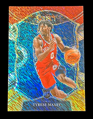 Tyrese Maxey 2021 Select Concourse Prizm Rookie