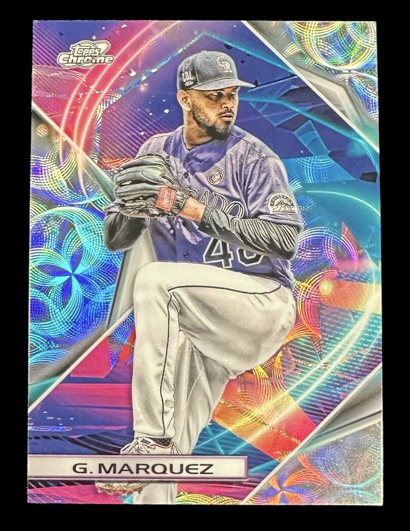 German Marquez 2022 Topps Cosmic Chrome Nucleus Refractor