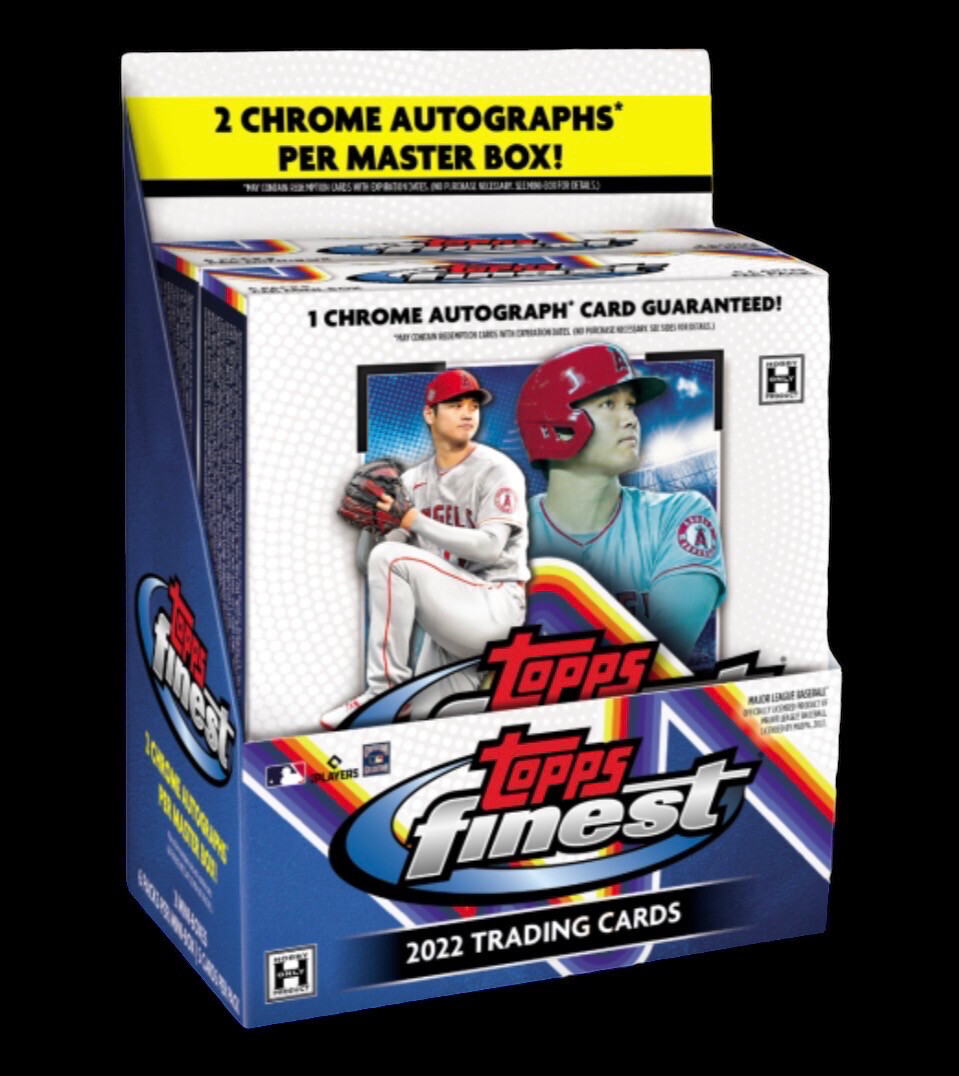 2022 Topps Finest Baseball Hobby Box