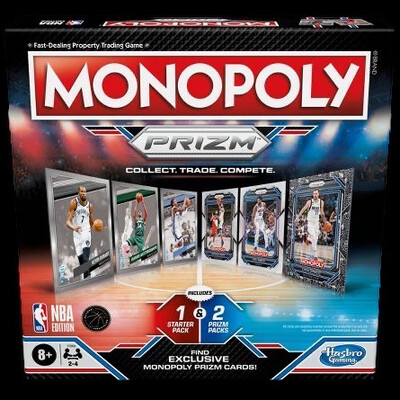 2022 Prizm Monopoly Basketball Board Game