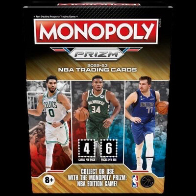 2022 Prizm Monopoly Basketball Booster Box