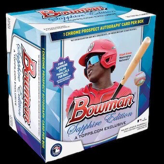 2023 Bowman Sapphire Baseball Hobby Box