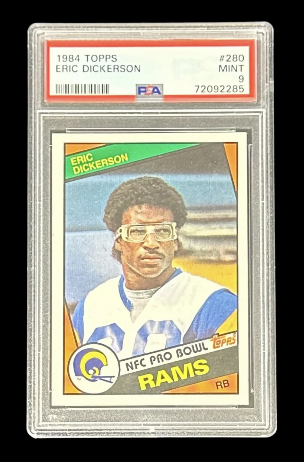 Eric Dickerson 1984 Topps Rookie #280 PSA 9