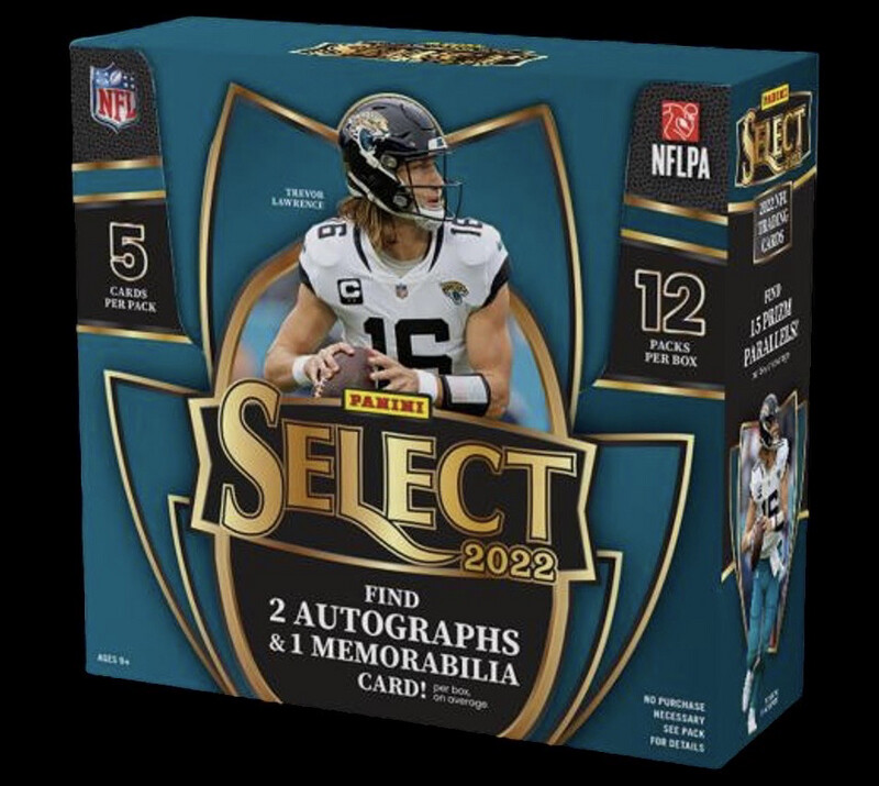 2022 Panini Select Football Hobby Box