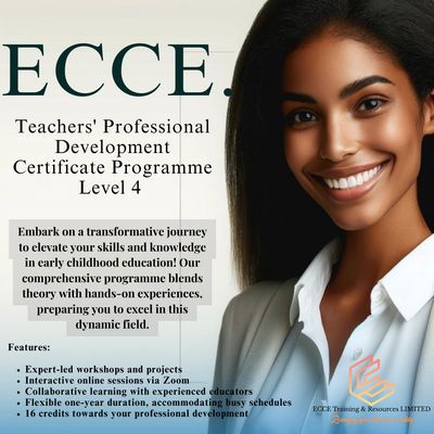 1-Year ECCE Teachers&#39; Professional Development Certificate Programme (Level 4)