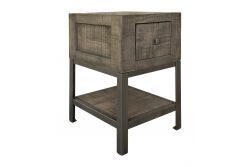 Urban Gray Chairside Table