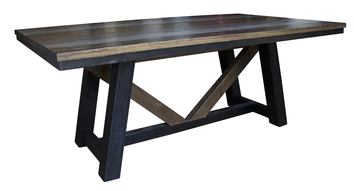 ANTIQUE GRAY- 79" TABLE
