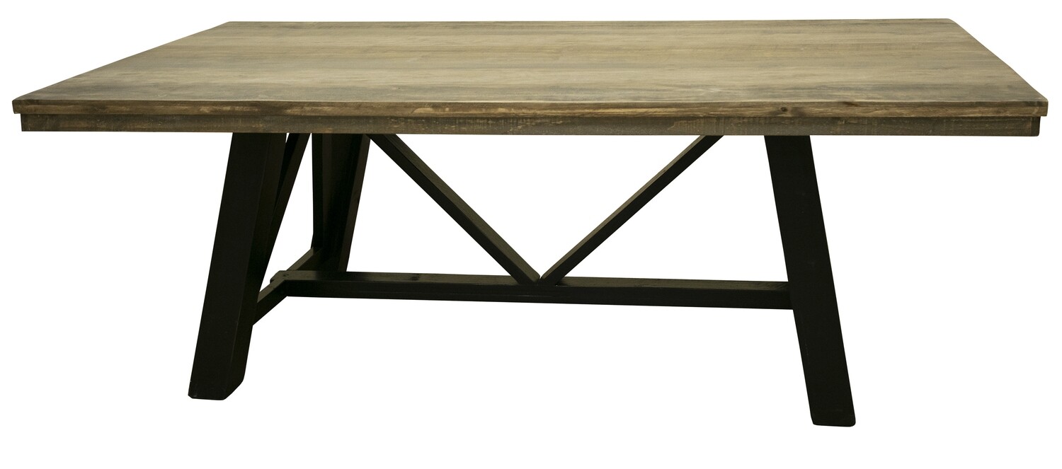 LOFT BROWN -79" DINING TABLE