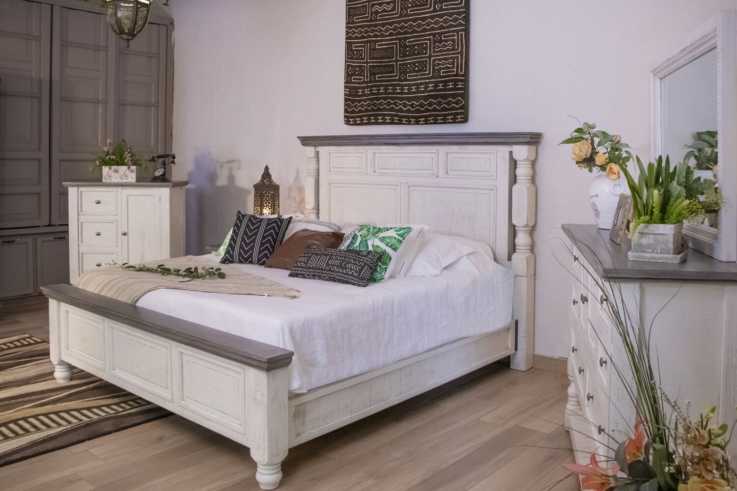 Stone King Size Bed
