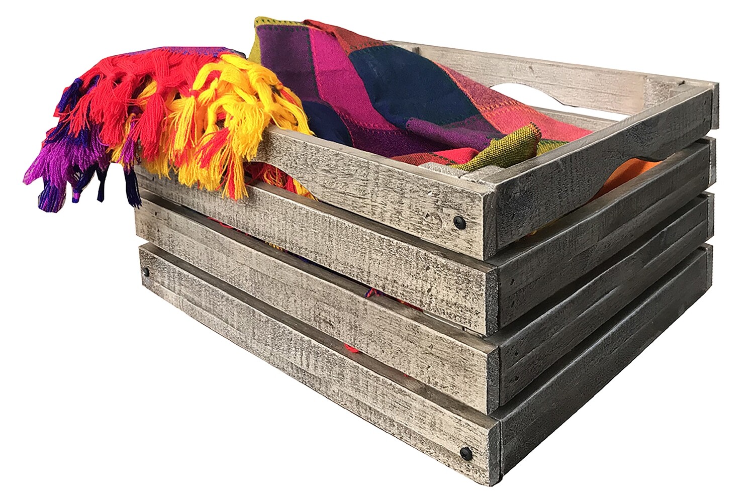 STONE- WOOD CRATE