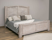 SAHARA WHITE - 2952 LOW QUEEN BED