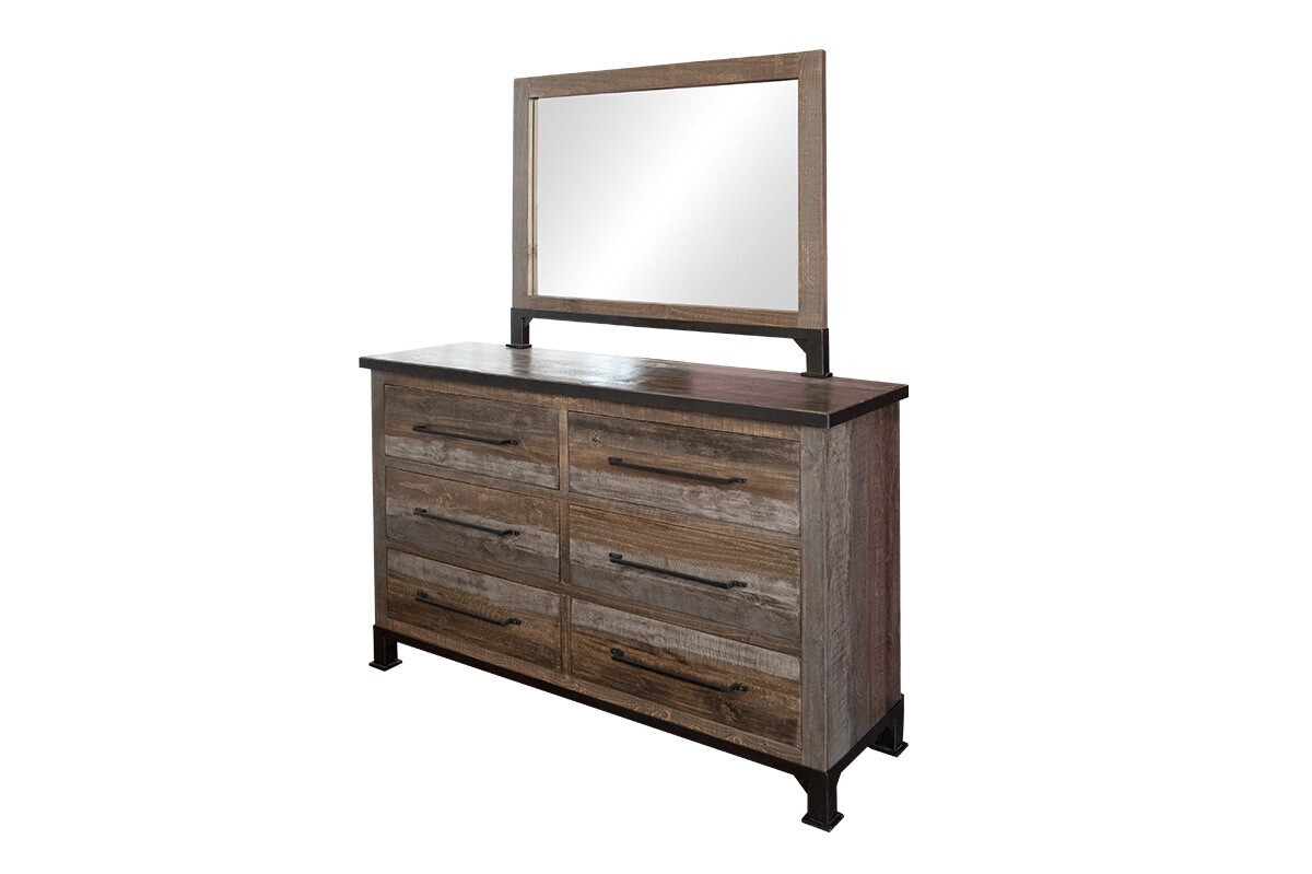 ANTIQUE GRAY - 9771 DRESSER