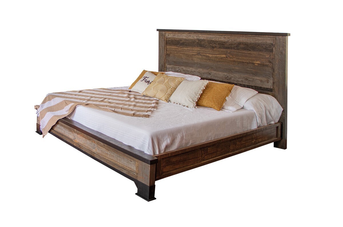 ANTIQUE GRAY - 9771 QUEEN BED