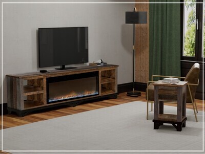 LOFT BROWN- 6441 ELECTRIC FIREPLACE