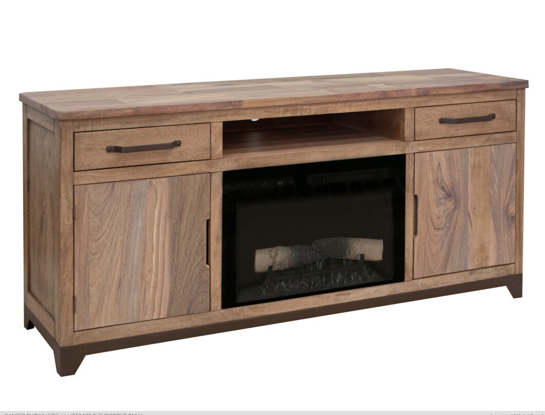 NATURAL PAROTA- 8681 ELECTRIC FIREPLACE- 70&quot;