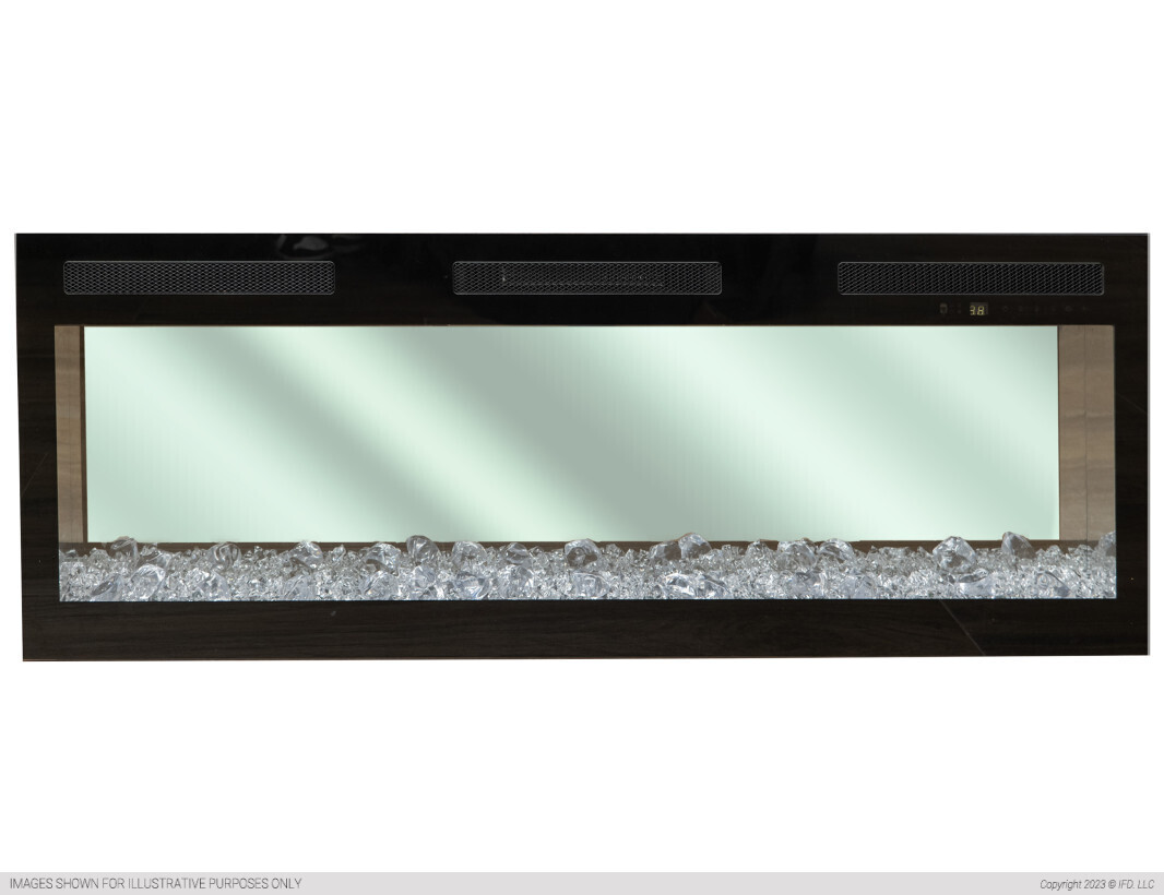 BLACKBURN- 7781 ELECTRIC FIREPLACE- 93&quot;