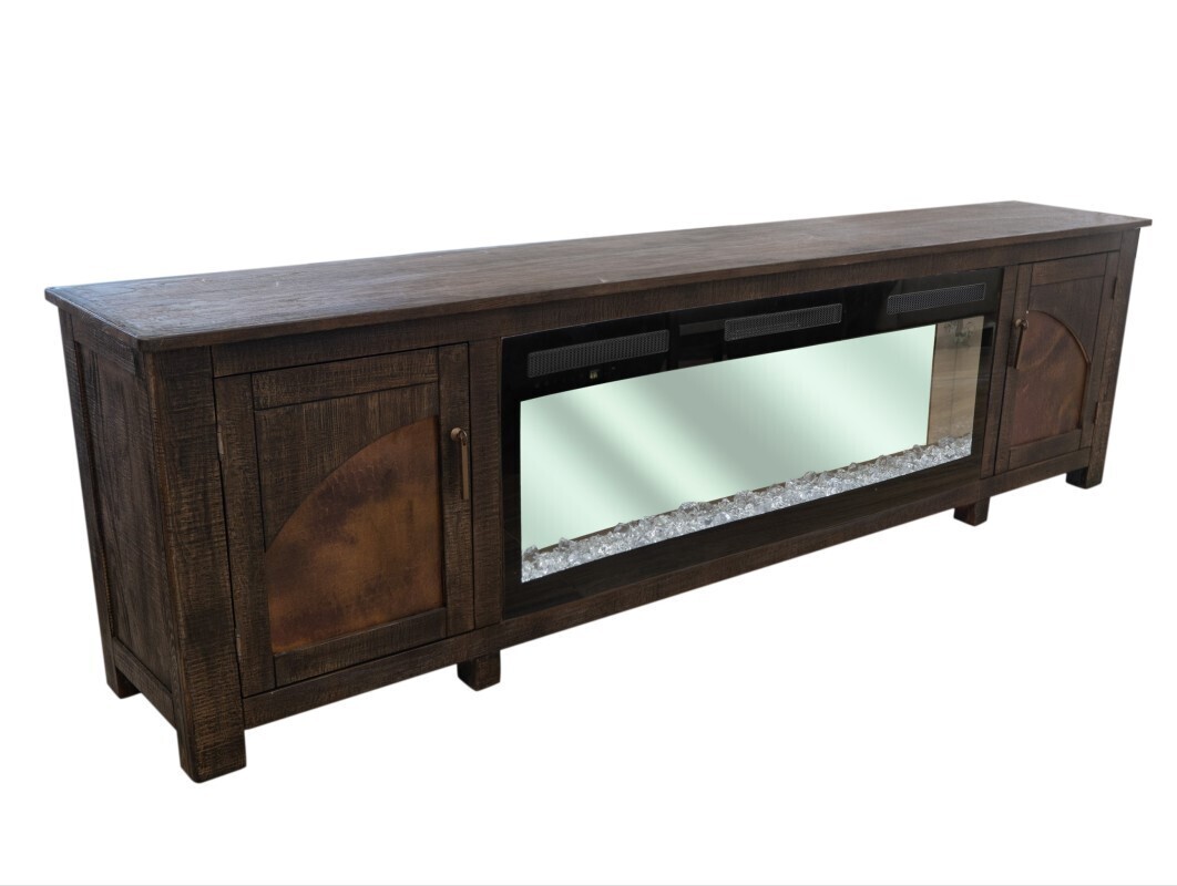 BLACKBURN- 7781 ELECTRIC FIREPLACE- 93&quot;