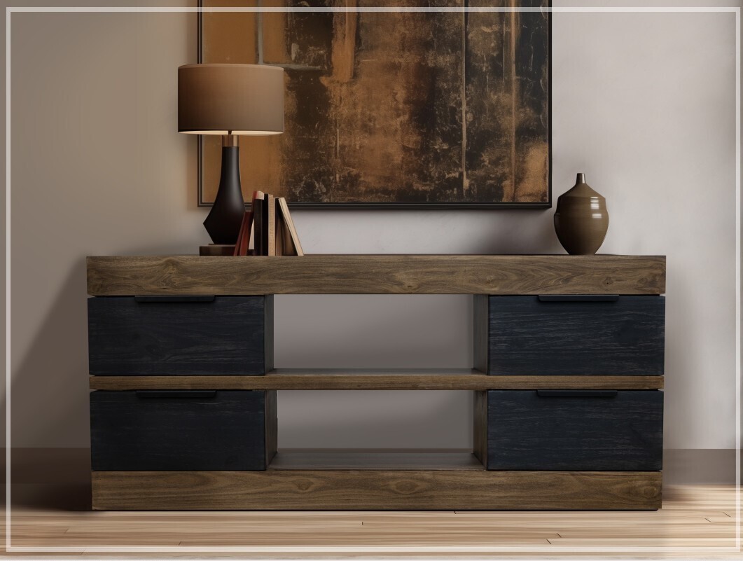 TUXEDO- 9921 TV STAND 70&quot;