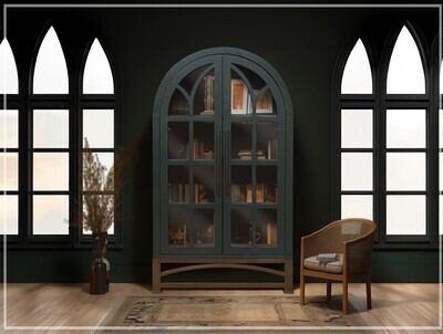 OBSIDIAN- 8531 CABINET- GREEN