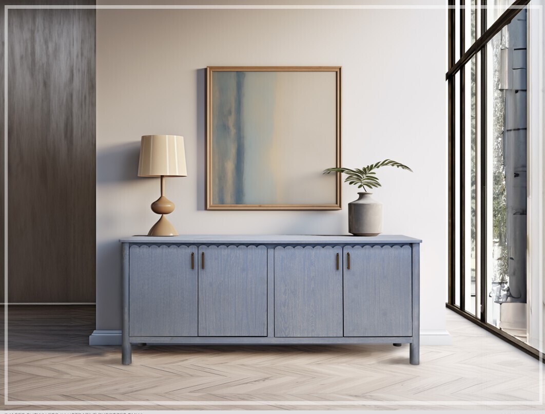 JAZMINE- 2561 CONSOLE- BLUE
