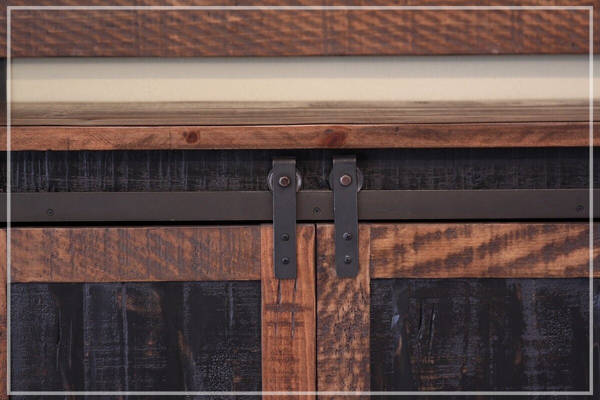 PUEBLO BLK- 370 TV WALL-UNIT