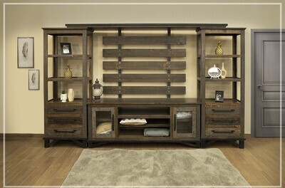 LOFT BROWN - 6441 TV WALL - UNIT