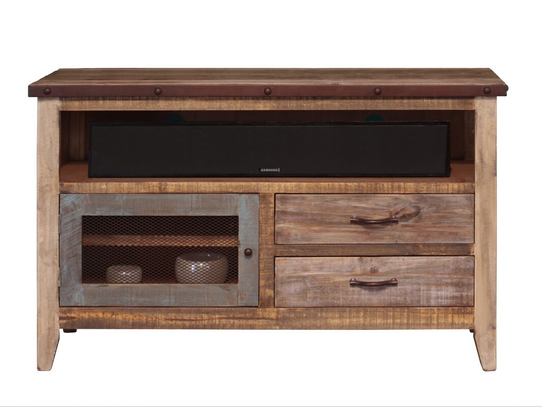 ANTIQUE - 966 TV STAND- 52&#39;