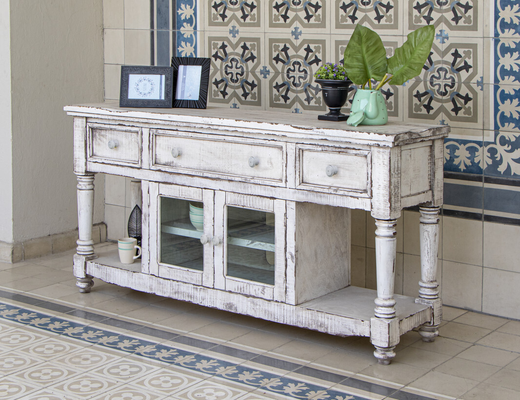 ARUBA- 7333 TV STAND 70-WHT