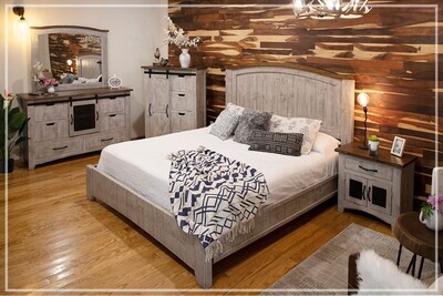 PUEBLO GRAY - 3401 C KING BED