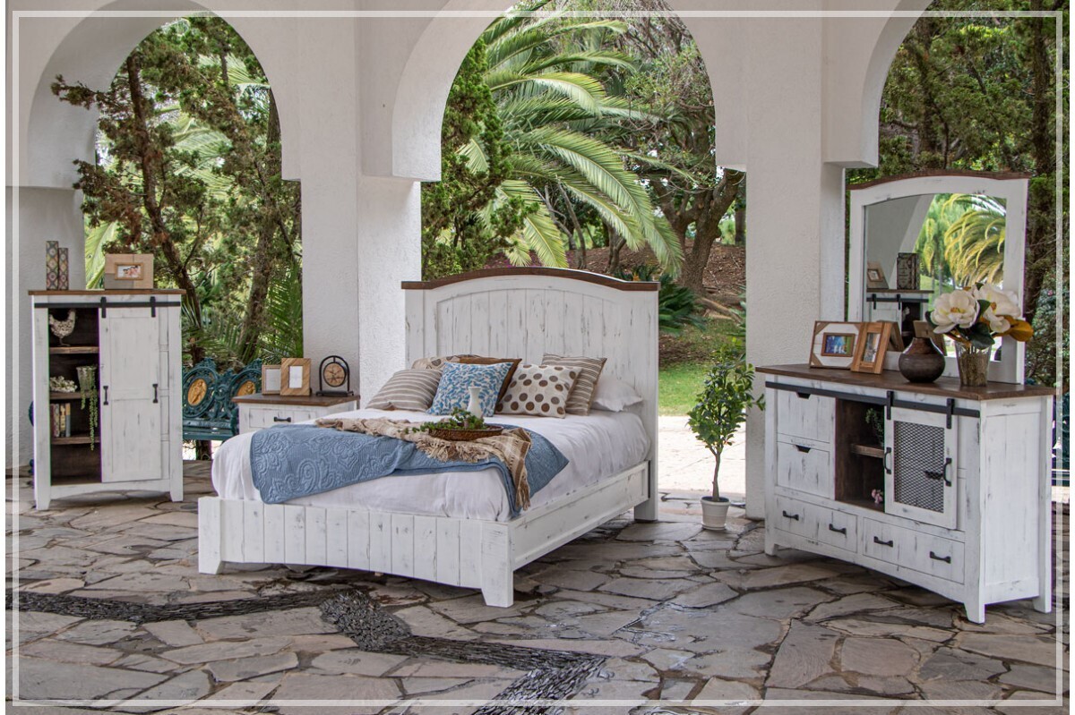 PUEBLO WHITE - 360 CALI KING BED