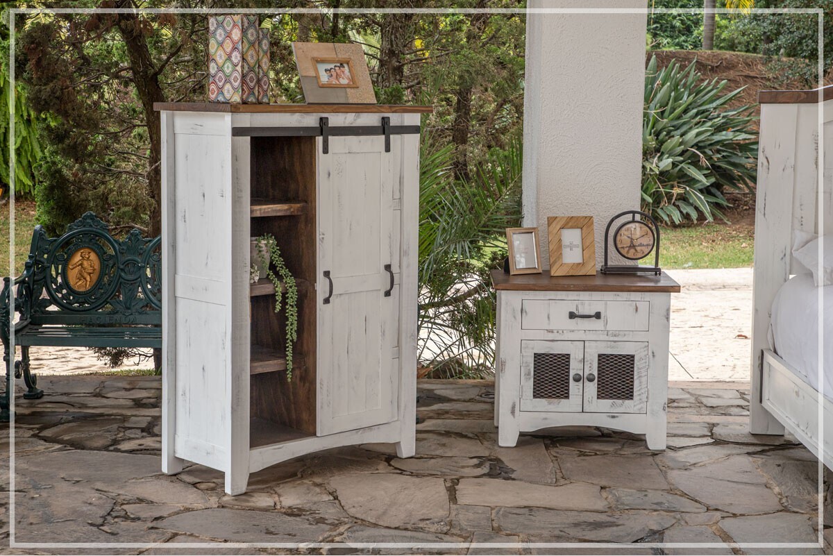 PUEBLO WHITE - 360 NIGHTSTAND