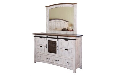 PUEBLO WHITE - 360 DRESSER