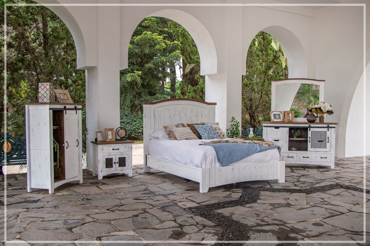 PUEBLO WHITE - 360 KING BED