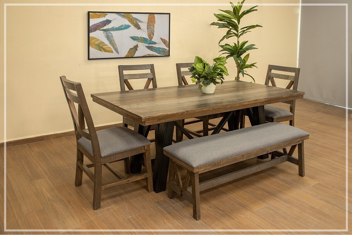 LOFT BROWN- 6441 BENCH