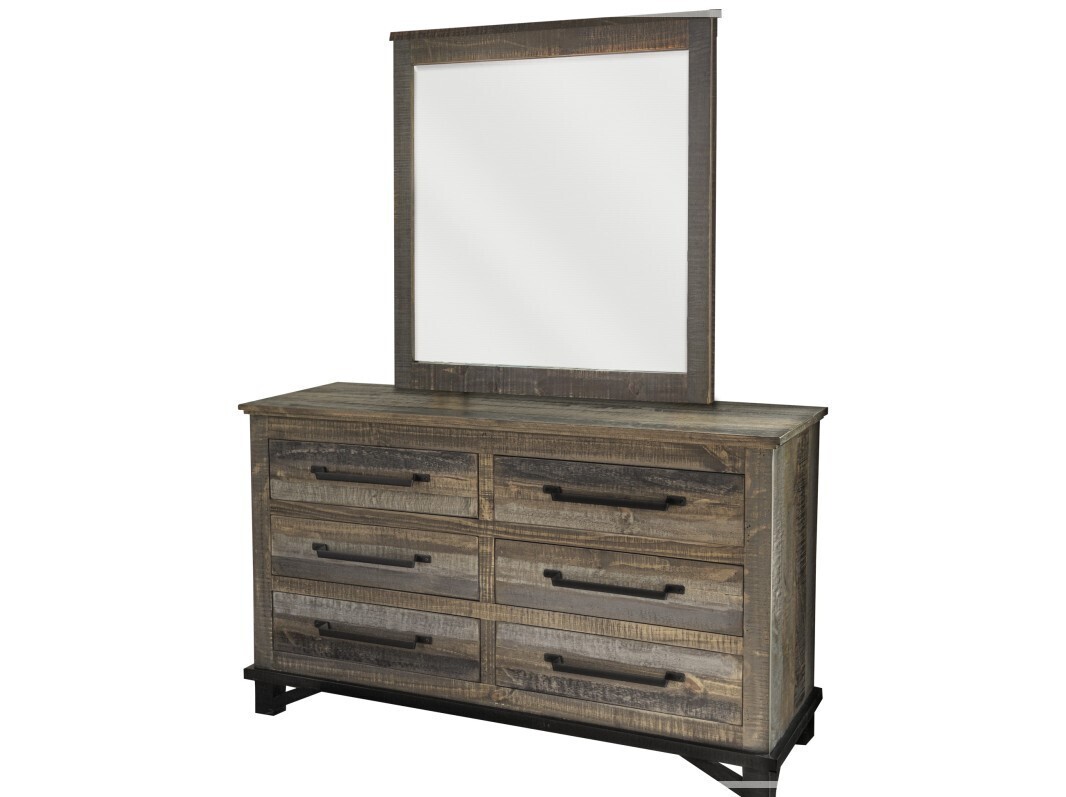 LOFT BROWN - 6441 SMALL DRESSER