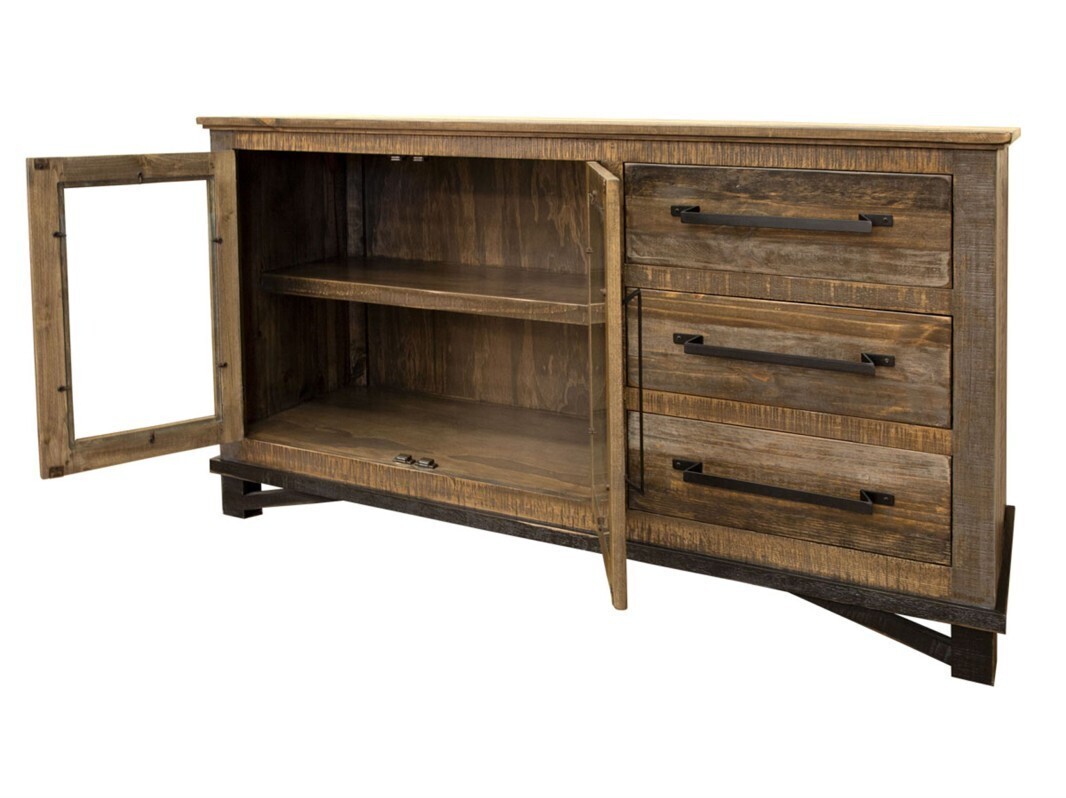 LOFT BROWN- 6441 BUFFET 60&quot;