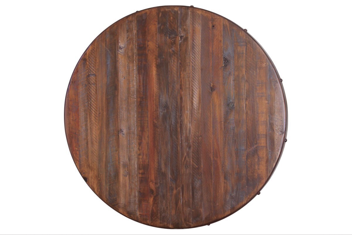 ANTIQUE -967 BARREL BISTRO TABLE