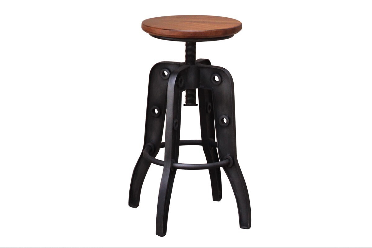 ANTIQUE -967 BARREL BISTRO TABLE